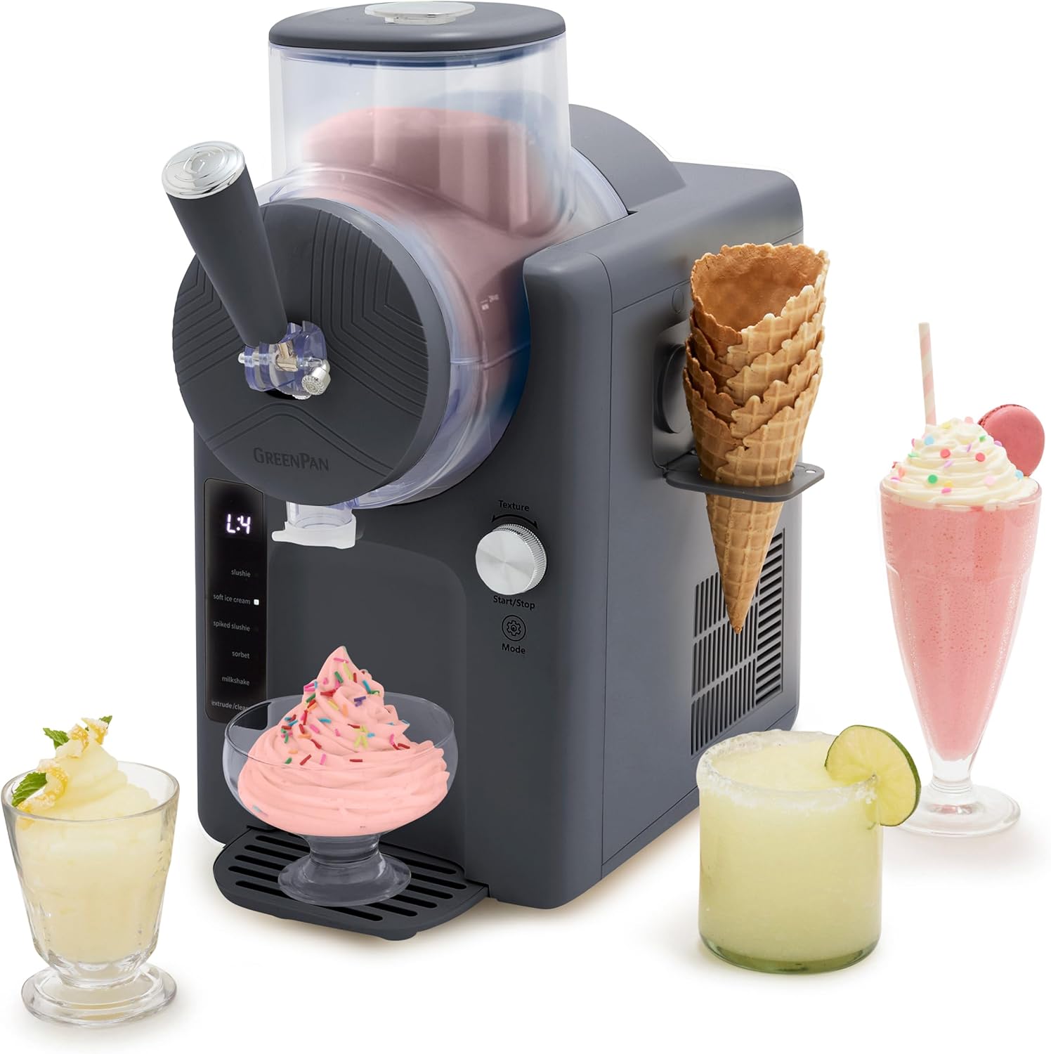 GreenPan Frost Ice Cream Maker and Slushie Machine