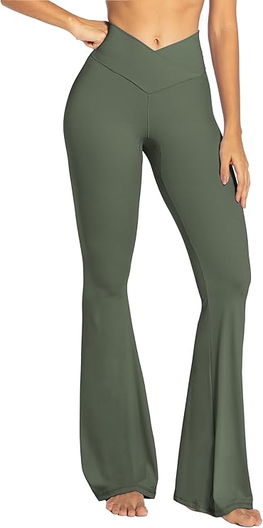 Sunzel Flare Leggings Crossover Yoga Pants